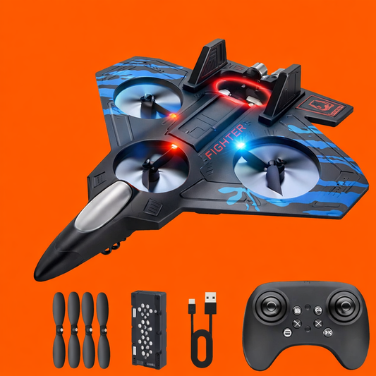 RC Fighter Jet Remote Control Airplane for Kids & Adults